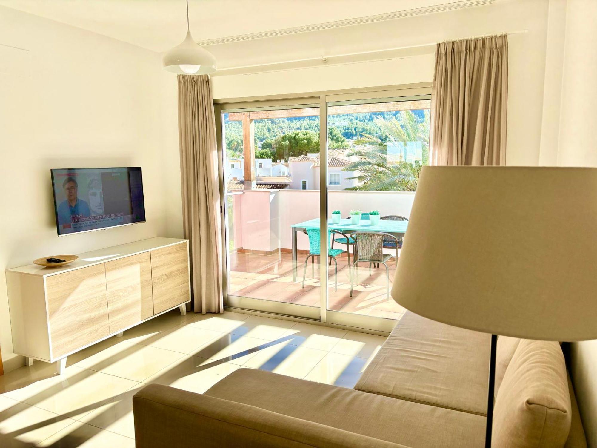 Hoteltype Penthouse 2 Beds, Parking, Wifi & Pool Stunning Views Dénia Eksteriør billede