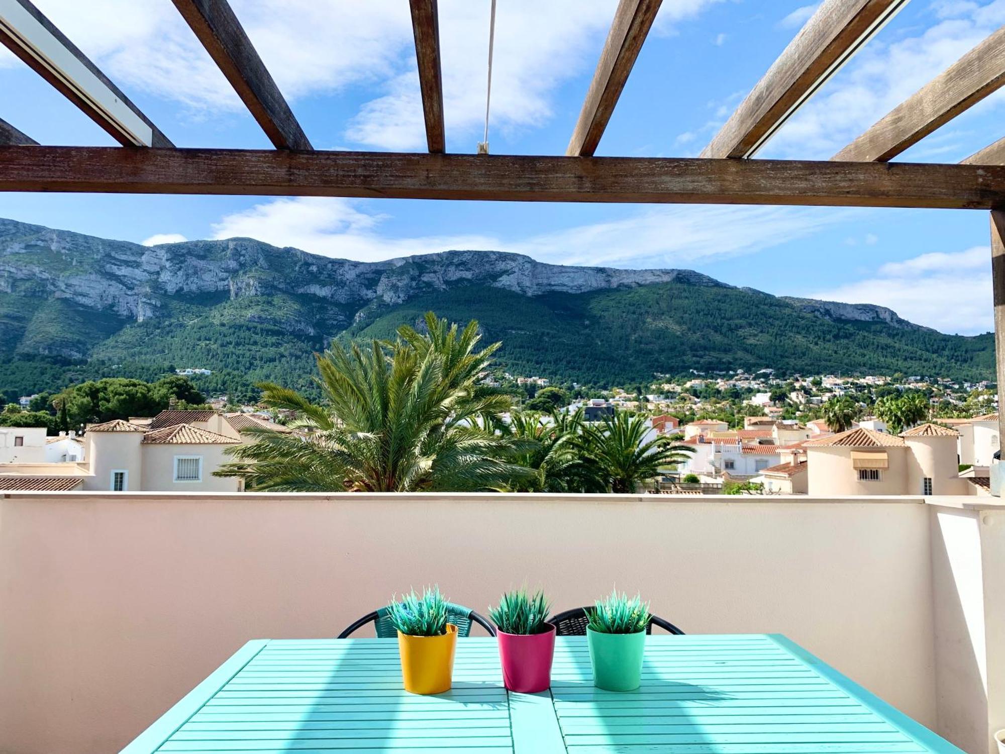 Hoteltype Penthouse 2 Beds, Parking, Wifi & Pool Stunning Views Dénia Eksteriør billede